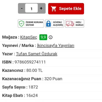Kitap Seç Kitap Sec Tedarik Edemediği Ürünü 2 Kati Fiyattan Satışa Koyuyor.