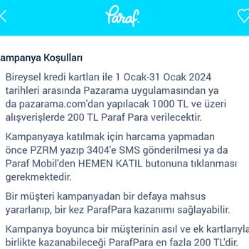 Paraf Kart Kampanyası, Geri Alınan ParafPara Mağduriyeti