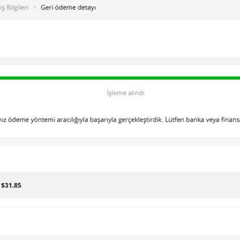 Aliexpress İnternet Alışveriş Sitesinde İade İşlemi Gecikmesi
