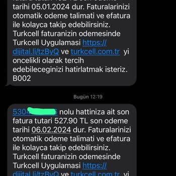 Turkcell Çocuk Saati Hattı Uçuk Fatura
