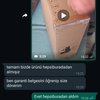 Hepsiburada.com Ve Satürn Satıcısı Garanti Belgesi Mağduriyeti