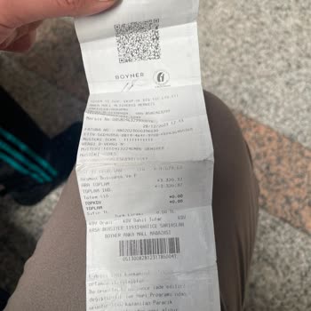 Boyner'den Aldığım Ürünle Yaşadığım Sorun.