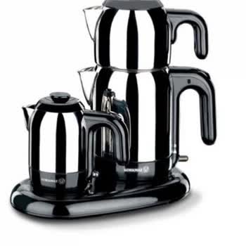 Korkmaz Mutfak Eşyaları Kahve Makineli Çaycı Makinesi