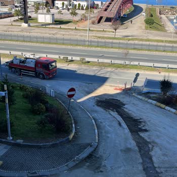 Arsin Belediyesi Yol Çalışması Yarın Bırakılmış!