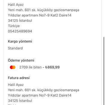 Silveryol Siparişime Ulaşamıyorum Sanki Hiç Vermemiş Gibiyim