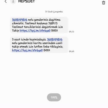 Hepsijet Bildiğimiz Gibi Söz Verdiği Teslimat Saatini Aşıyor