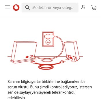 Vodafone Bilgim Dışında Sipariş İptali