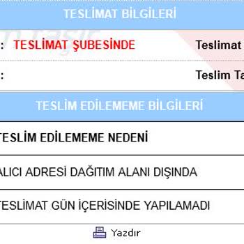 Aras Kargo Fenerbahçe Kadıköy Alıcı Adresi Dağıtım Alanı Dışında