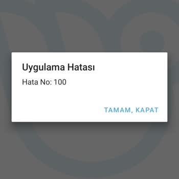 Milli Piyango Hata No 100