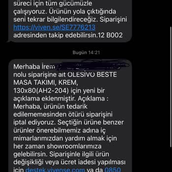 Vivense Asla Güven Vermeyen İşletme