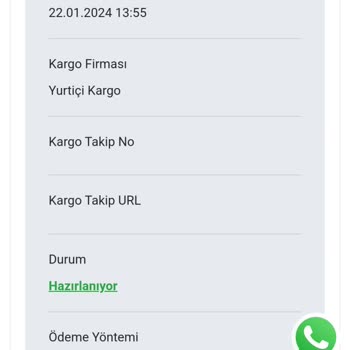 Herbaldanal Kargom Gelmedi 9 Gündür