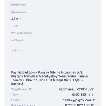 Payfix Benden Habersiz Para Çekimi