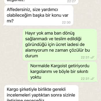 Zara Müşteri Hizmetleri İnsan Oyalıyor