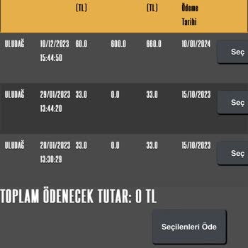 HGS Hatası Sorunun Çözümü
