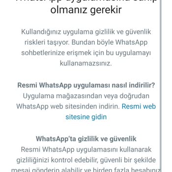 GB WhatsApp Giriş Yapamıyorum