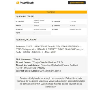 Kitapsepeti Ücret İadesi Yapmıyor