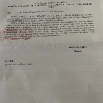 Media Markt Ürünün Arkasında Değil