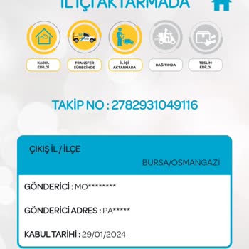 PTT Kargodan Şikayetçiyim. Kargom Dağıtıma Çıkmıyor