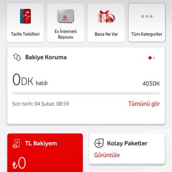 Vodafone İnternet Paketi Mağduriyeti Ve Çözüm Talebi