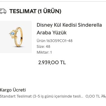 Pandora Mücevher Pandora Siparişim Nerede?