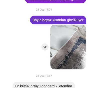 Meryemcee Home Halı Örtüsü Hayal Kırıklığı