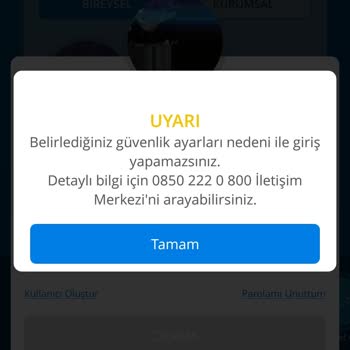 Denizbank Uygulama Blokesi Kalkmıyor