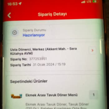 Usta Dönerci'den Geciken Sipariş Ve Migros Yemek Hayal Kırıklığı