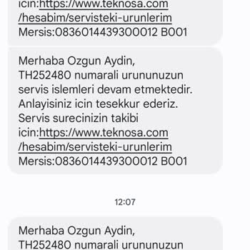 Teknosa Ve Servisi Çok Kötü