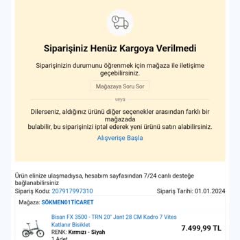 N 11 Sitesinden Ticari Ahlaka Yakışmayan Bir Davranış