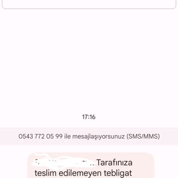 Devlet Kurumları Ve STK'lar Adıyla Dolandırıcılık Güvenilmez Tebligat Mesajları