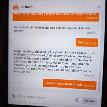 Migros Yanlış Ürün Gönderdi