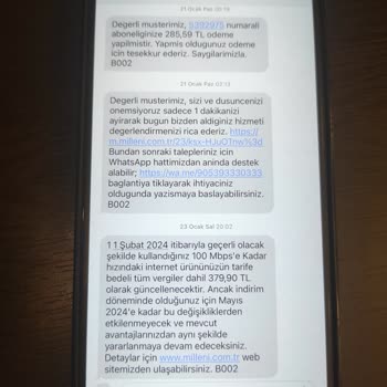 Millenicom Modem Arıza Ve Fiyat Artışı