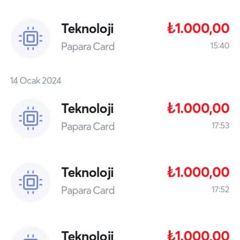 Papara Benden Israrla Alışveriş Faturası İstiyorlar