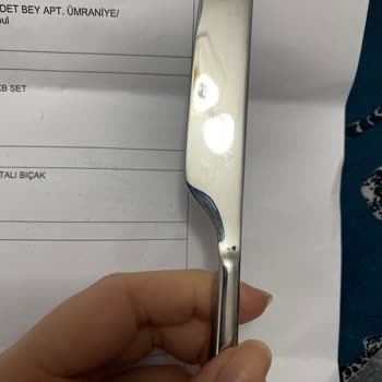 Jumbo Defolu-paslı Çatal Kaşık Bıçak Takımı