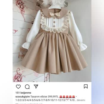 S Çocuk Giyim Firması Instagram Hi. Le. Li Satış