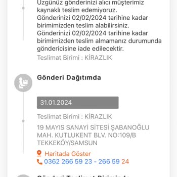 MNG Kargo Aramadan Evde Yok Şikayeti