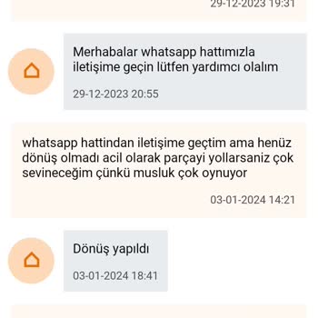 Koçtaş Ürün Parçası Problemi Ve Çözümsüzlük Şikayeti