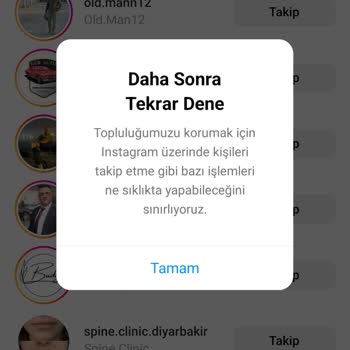 Instagram Takip Engelim Var