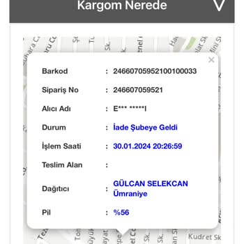 Birgündekargo Aramadan Siparişimi Ulaşılamıyor Olarak İadeye Düşürdü!