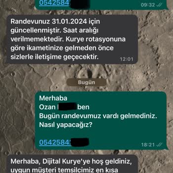 Dijital Kurye Pişmanlıktır, Müşteriyi Mağdur Ediyorlar.