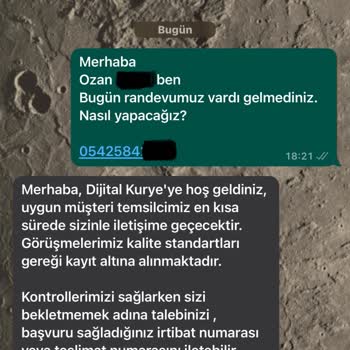 Dijital Kurye Pişmanlıktır, Müşteriyi Mağdur Ediyorlar.