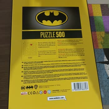 Mabbels Batman&Joker 500 Parça Puzzle Eksik Parça!