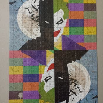 Mabbels Batman&Joker 500 Parça Puzzle Eksik Parça!