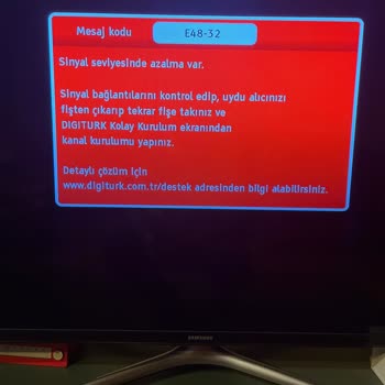 Digiturk Sinyal Sorunu Hatası