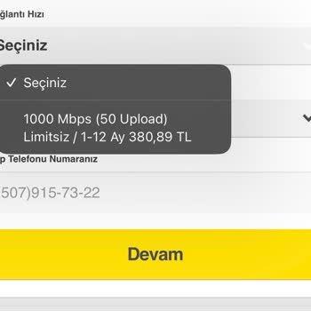 Superonline Yanıltıcı Fiyat Uygulaması