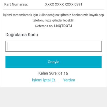 Kuveyt Türk Ödemeyi İptal Etsin!