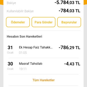 VakıfBank Ek Hesap Sorunu