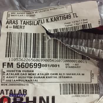 Aras Kargo Yanlış Ürün Teslimi Ve İletişim Sorunu
