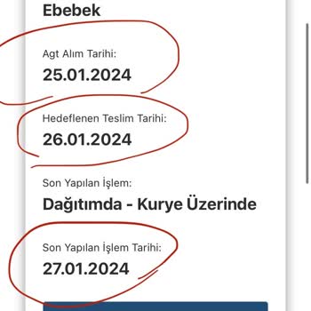 AGT Kurye (aynigunteslim.com) Ebebek/AGT Ürünleri Teslim Etmiyor!