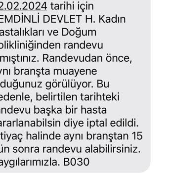 MHRS (Merkezi Hekim Randevu Sistemi) Riskli Gebelik Randevusunun İptali Ve Sistem Sorunları